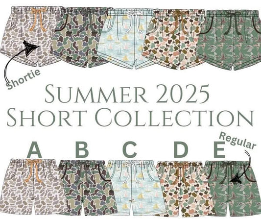 SUMMER SHORT COLLECTION (SHORTIE LENGTH)